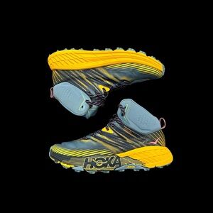 Hoka One One Womens Speedgoat Mid 2 GTX Gore-Tex Trail Hiking Boot Size 8